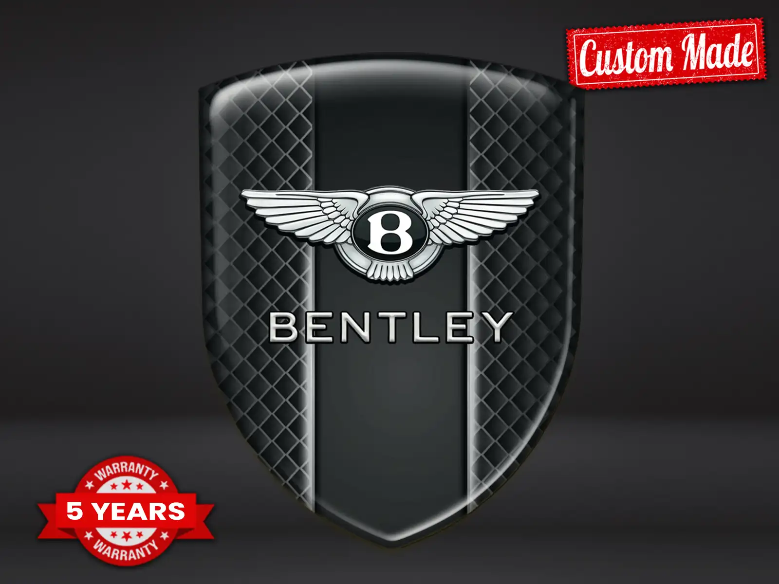 Bentley Decalcomanie Auto Personalizzate Design Max Chic Pro